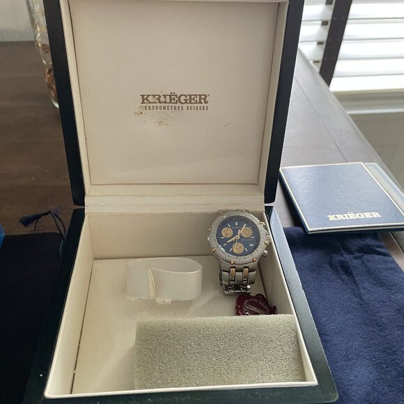 Krieger Men's Swiss Chronometer Watch - Picture 3 of 8